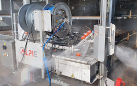 ALPIE`s washing machine E-WASH is already working on 40 farms in Europe, Asia and Oceania